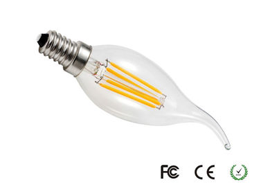 펀던트 램프 105lm/w를 위한 사파이어 E12S 5000K 4W LED 필라멘트 초 전구